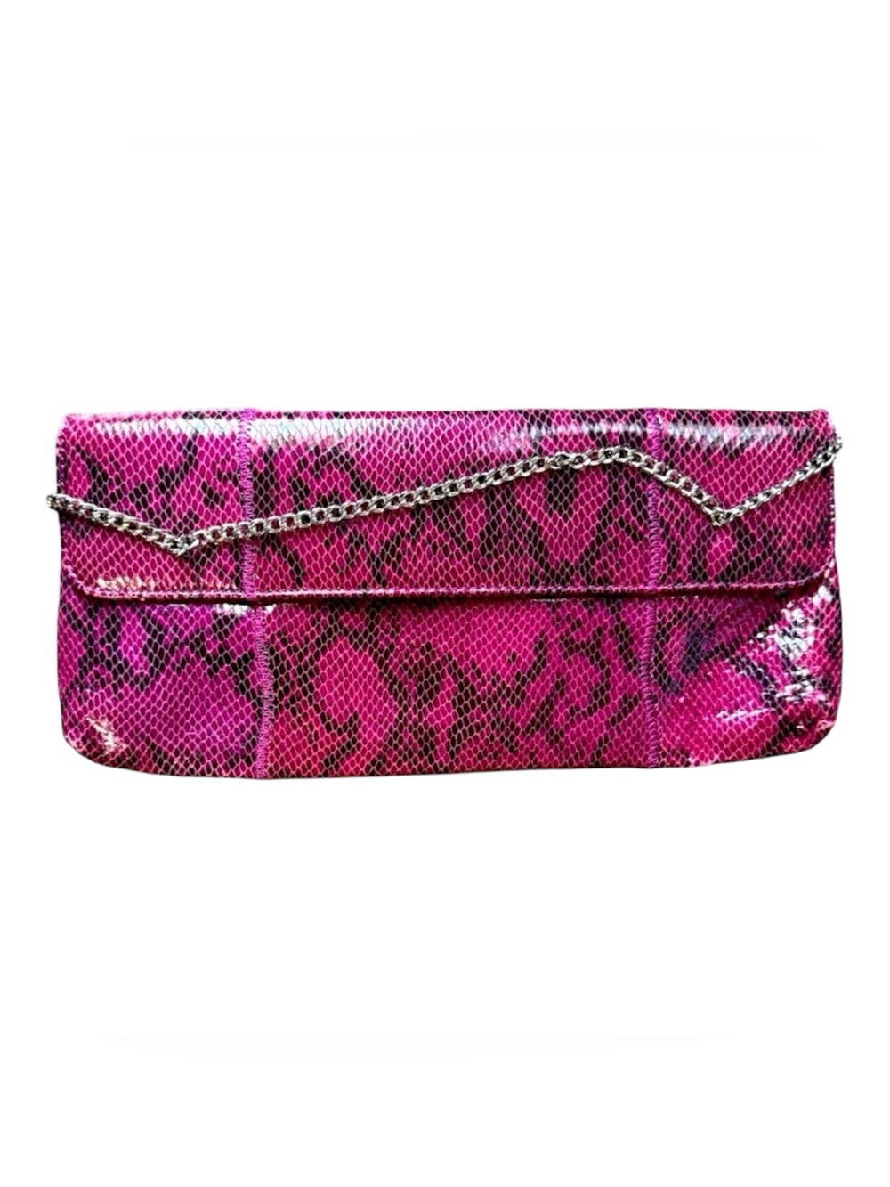 Carlos FalChi Lambskin Shoulder Bag